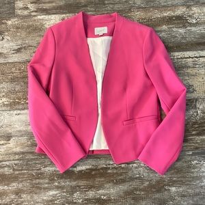 Ann Taylor Loft Pink Blazer size 12